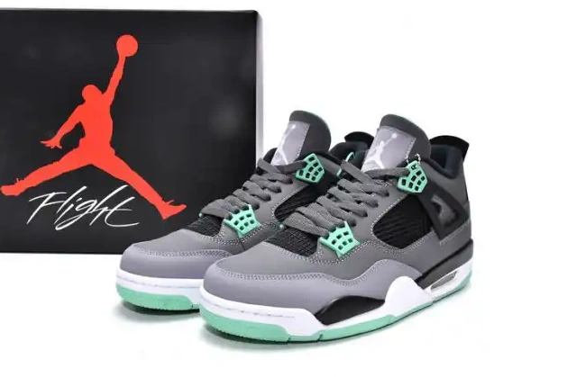 Air 308497-033 Retro 4 Green Glow Jordan 0531